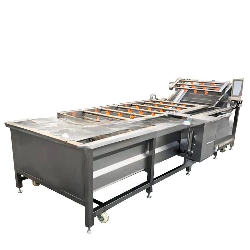 Cabbage carrot vegetable rhizomes cleaning bubble cleaning machine, automatic high pressure bubble cleaning spray
Cabbage carrot vegetable rhizomes cleaning bubble cleaning machine, automatic high pressure bubble cleaning spray