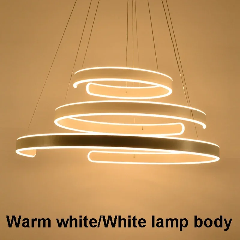 Geometry Circle Rings AC90-264VModern pendant lights for living room dining acrylic aluminum body LED Lighting ceiling Lamp
Geometry Circle Rings AC90-264VModern pendant lights for living room dining acrylic aluminum body LED Lighting ceiling Lamp