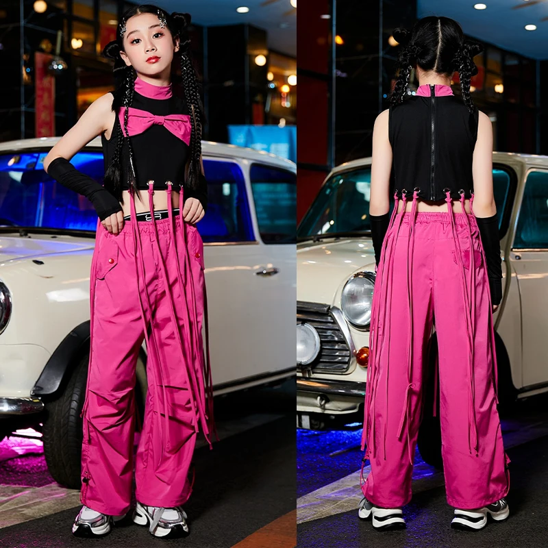 Chilren'S Street Dancewear Firnged Top Hiphop Pants Girls Jazz Dance Costumes Kids Ballroom Dance Clothes Kpop Outfits DWY10021
Chilren'S Street Dancewear Firnged Top Hiphop Pants Girls Jazz Dance Costumes Kids Ballroom Dance Clothes Kpop Outfits DWY10021
