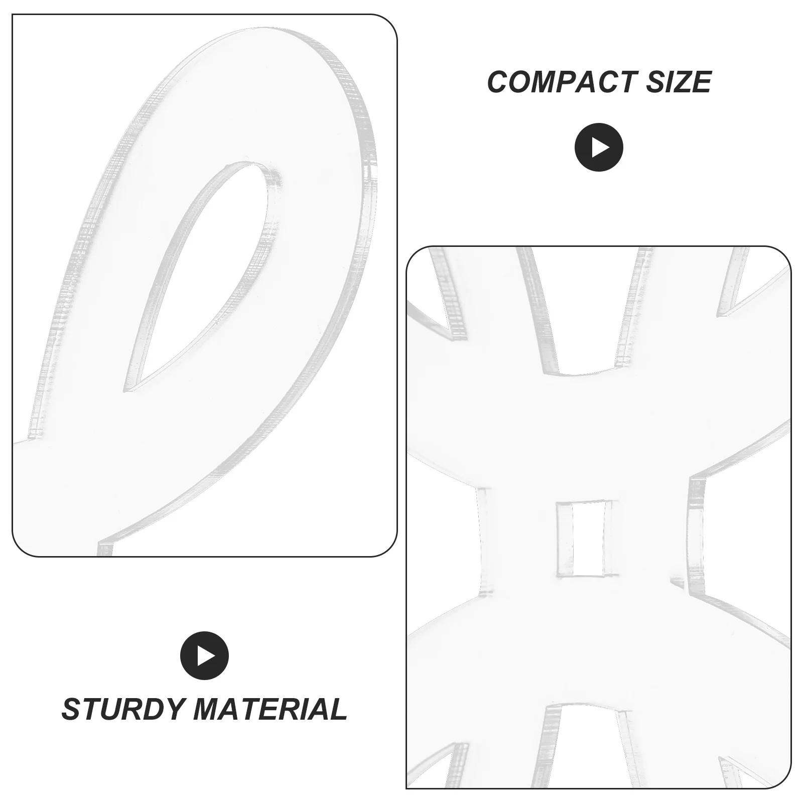 5Pcs Portable Acrylic Yarn Bobbins Durable Empty Sewing Spools Thread Organizers Clear Bobbins for Knitting Crafts Weaving
5Pcs Portable Acrylic Yarn Bobbins Durable Empty Sewing Spools Thread Organizers Clear Bobbins for Knitting Crafts Weaving
