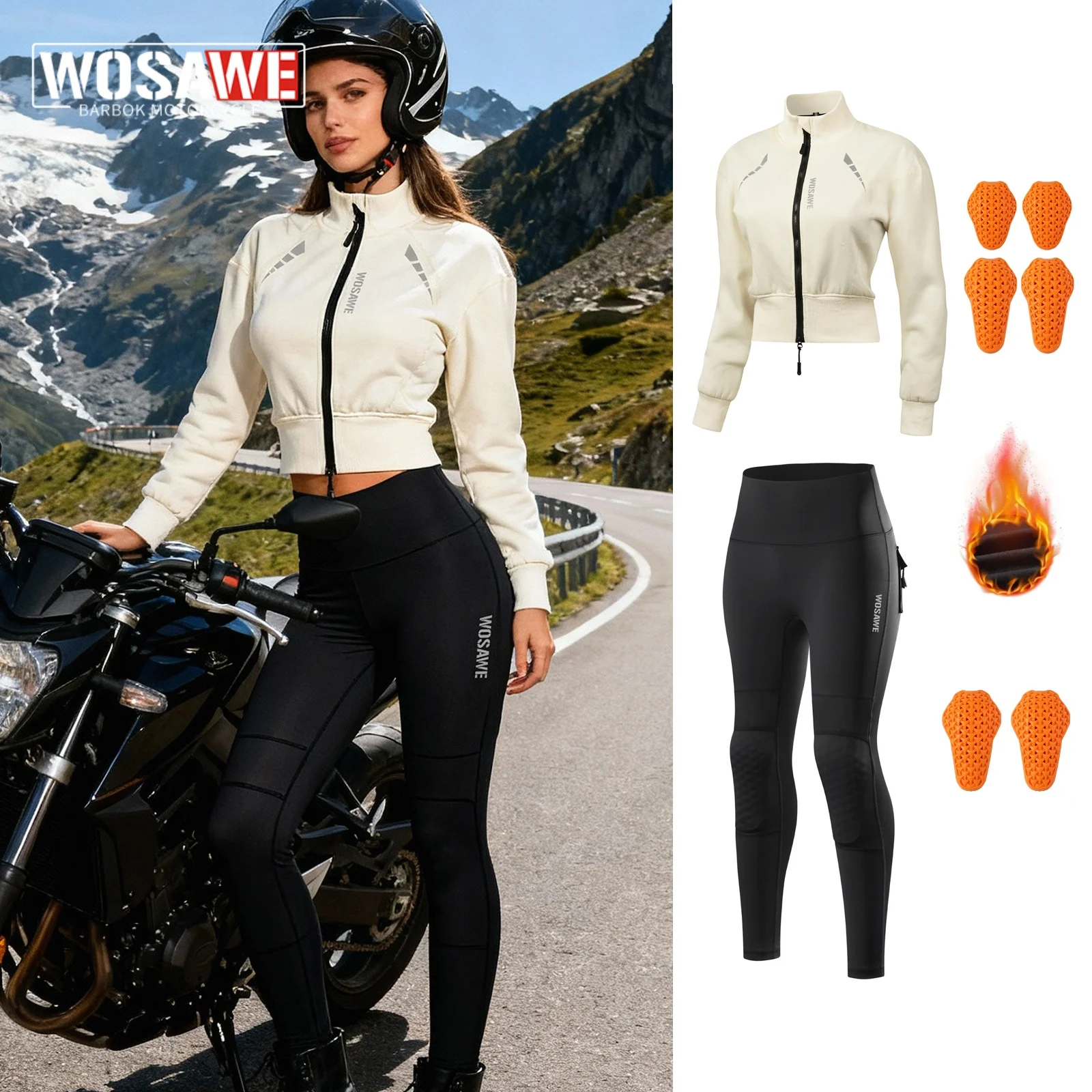 WOSAWE мотоциклетная куртка женская осенне-зимняя теплая мотоциклетная куртка брюки CE анти-падение комплект одежды для бездорожья
WOSAWE мотоциклетная куртка женская осенне-зимняя теплая мотоциклетная куртка брюки CE анти-падение комплект одежды для бездорожья