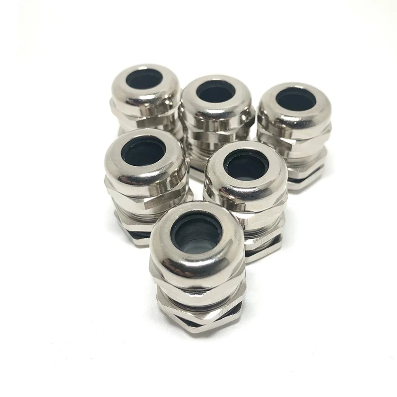 2pcs PG7 PG9 PG11 PG21 M12 M14 M16 M18 Nickel Plated Brass Metal IP68 Waterproof Wire Cable Glands
2pcs PG7 PG9 PG11 PG21 M12 M14 M16 M18 Nickel Plated Brass Metal IP68 Waterproof Wire Cable Glands