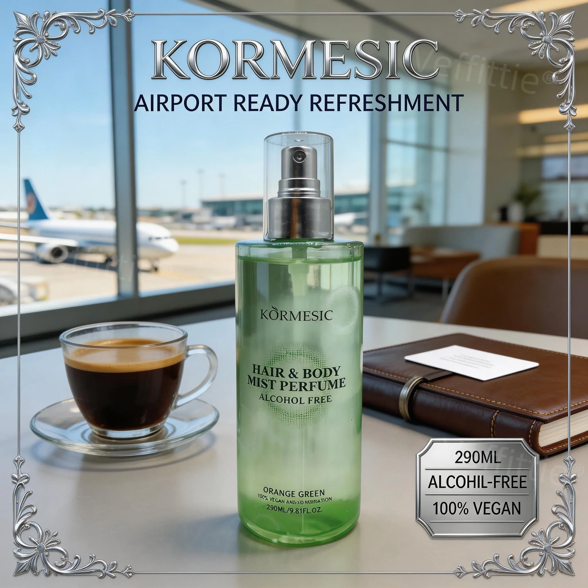 Urban Citrus Commute Hair & Body Mist 290ml, All Day Fresh Tropical Aroma, Sleek Green Spray Bottle, Refreshing Workplace Scent
Urban Citrus Commute Hair & Body Mist 290ml, All Day Fresh Tropical Aroma, Sleek Green Spray Bottle, Refreshing Workplace Scent