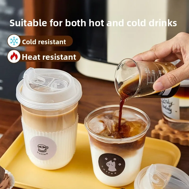 Disposable Coffee Cup for Outdoor Carry Cold Drink Cup Takeaway Fly Milk Tea Cup Lightweight Plastic Cup for Par
Disposable Coffee Cup for Outdoor Carry Cold Drink Cup Takeaway Fly Milk Tea Cup Lightweight Plastic Cup for Par