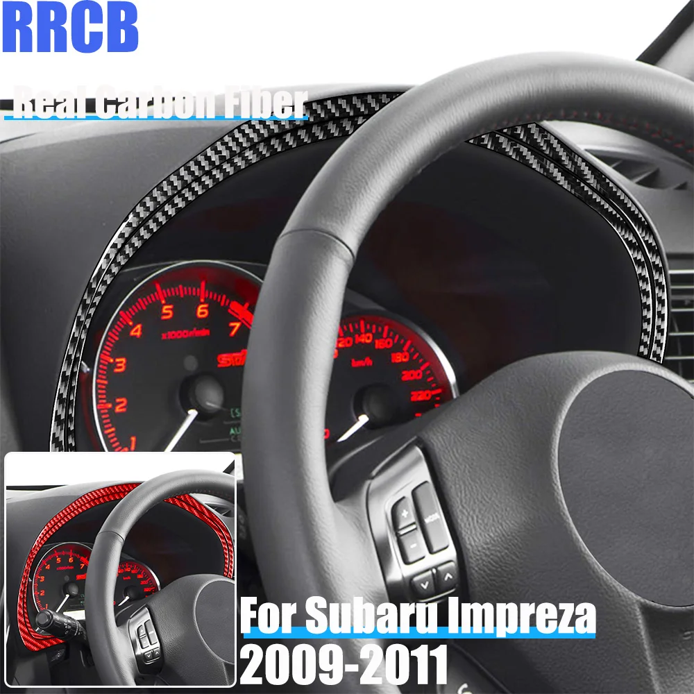Real Carbon Fiber Car Accessories Speedometer Frame Decorative Trim Soft Cover Sticker For Subaru Impreza 2009 2010 2011
Real Carbon Fiber Car Accessories Speedometer Frame Decorative Trim Soft Cover Sticker For Subaru Impreza 2009 2010 2011