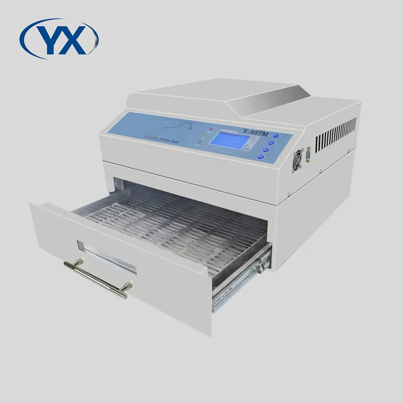 YX T937M Reflow Can Be Connected To Computer SMT Assembly Line Lead Free Reflow Soldering Machine
YX T937M Reflow Can Be Connected To Computer SMT Assembly Line Lead Free Reflow Soldering Machine