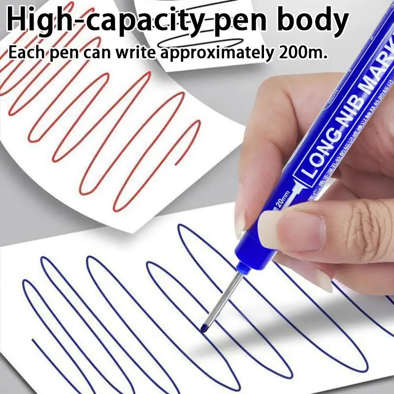 New New 1PC Long Needle Marker Pen Deep Hole Metal Bathroom Woodworking Tile Screw Deep Hole 20mm/45mm Dash Pen Marker Pen
New New 1PC Long Needle Marker Pen Deep Hole Metal Bathroom Woodworking Tile Screw Deep Hole 20mm/45mm Dash Pen Marker Pen