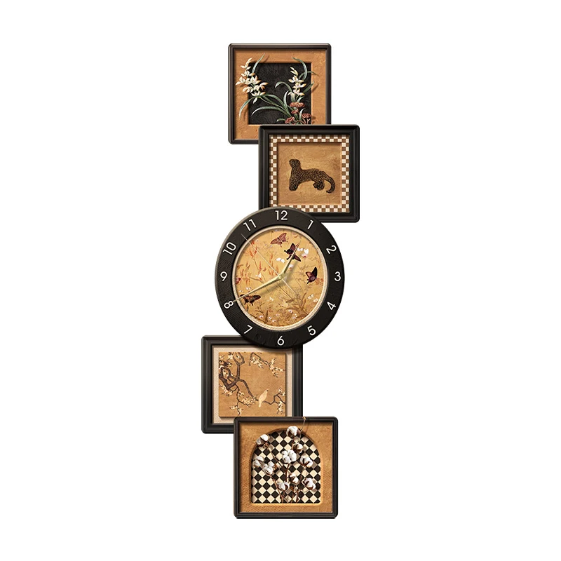 Entry entrance decorative painting, leopard with clock, lamp painting, living room vertical wall clock painting
Entry entrance decorative painting, leopard with clock, lamp painting, living room vertical wall clock painting