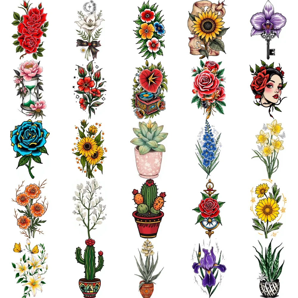 Waterproof Nature Tattoo Tattoo Stickers Floral Tattoos for parties festivals gifts for men and women
Waterproof Nature Tattoo Tattoo Stickers Floral Tattoos for parties festivals gifts for men and women