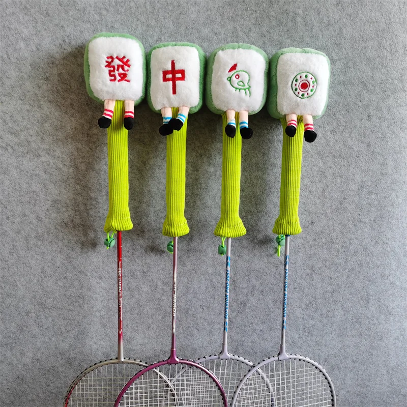 Mahjong Badminton Racket Handle Cover Cartoon Grip Protectors Handcraft Gift
Mahjong Badminton Racket Handle Cover Cartoon Grip Protectors Handcraft Gift