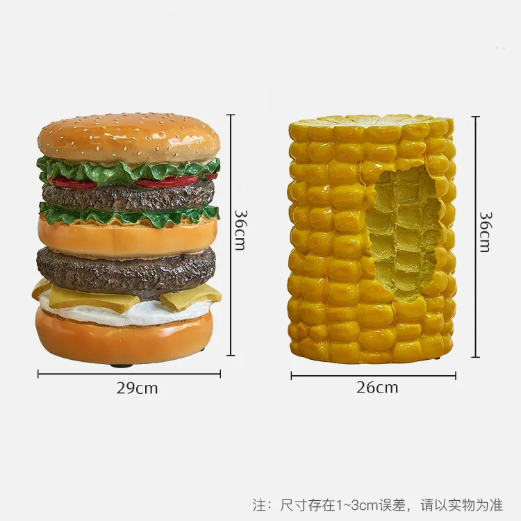 Modern simple burger corn stool creative shoe change low stool Internet celebrities ins wind dollar
Modern simple burger corn stool creative shoe change low stool Internet celebrities ins wind dollar
