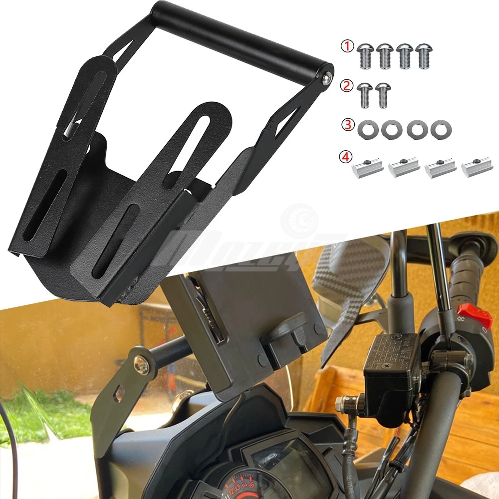 GPS Holder For KAWASAKI VERSYS X300 X250 X-300 versys250 versys300 2017-2024 2023 Motorcycle Smartphone Navigation Bracket Mount
GPS Holder For KAWASAKI VERSYS X300 X250 X-300 versys250 versys300 2017-2024 2023 Motorcycle Smartphone Navigation Bracket Mount