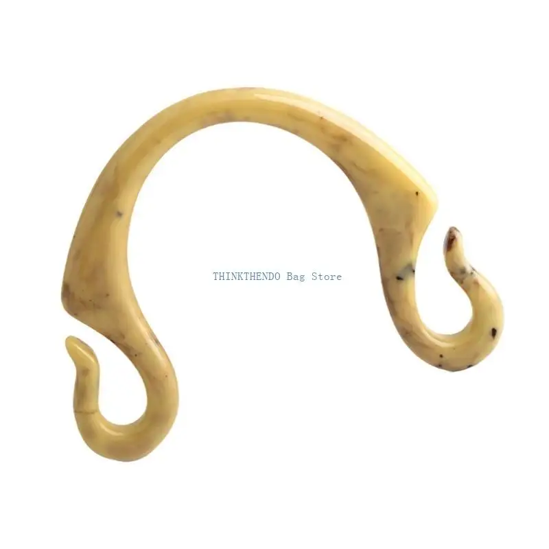 340D Trendy Resins Bag Purse Handle Hook Shaped Handbag Handle Replacement Accessory
340D Trendy Resins Bag Purse Handle Hook Shaped Handbag Handle Replacement Accessory