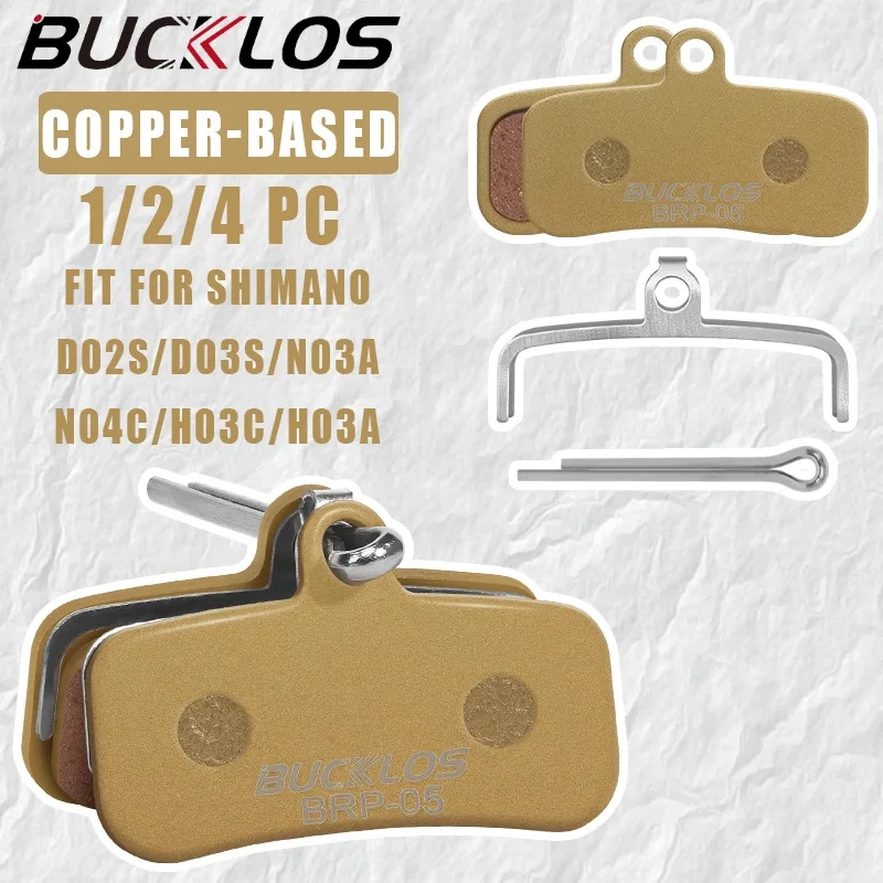 BUCKLOS Copper-Based Bicycle Disc Brake Pads Road Bike Durable Hydraulic Brake Pad MTB Bicycle Brake Pads for M9120/M8020/M8120
BUCKLOS Copper-Based Bicycle Disc Brake Pads Road Bike Durable Hydraulic Brake Pad MTB Bicycle Brake Pads for M9120/M8020/M8120