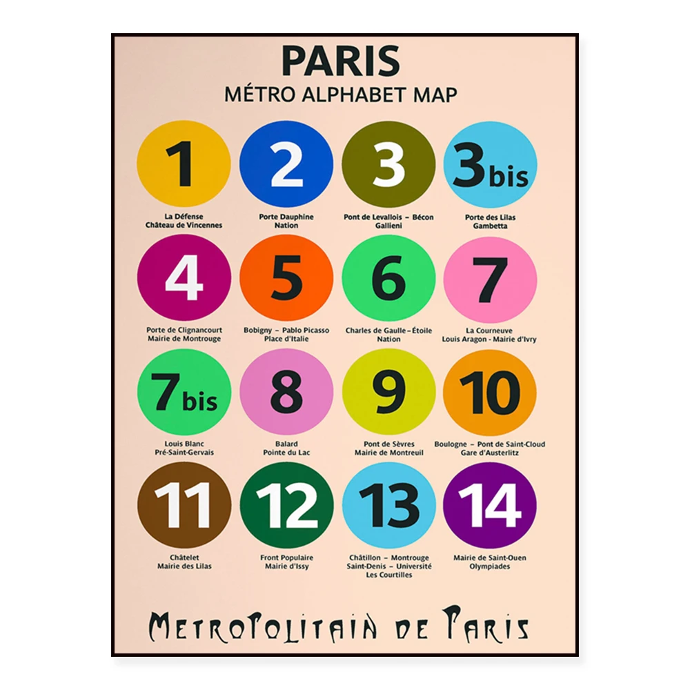 Paris subway map, subway sign, Paris subway underground letter map poster wall art prints home decoration canvas unique gifts
Paris subway map, subway sign, Paris subway underground letter map poster wall art prints home decoration canvas unique gifts
