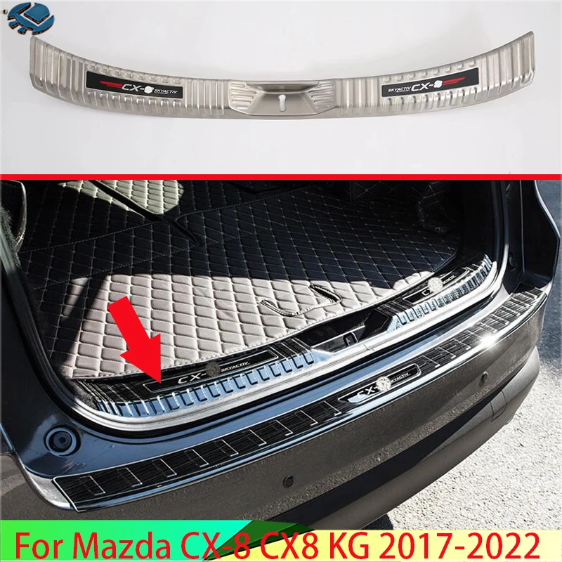 Для Mazda CX-8 CX8 кг 2017-2022 автомобильные аксессуары из нержавеющей стали задняя фотопластина Накладка на порог молдинг украшение
Для Mazda CX-8 CX8 кг 2017-2022 автомобильные аксессуары из нержавеющей стали задняя фотопластина Накладка на порог молдинг украшение