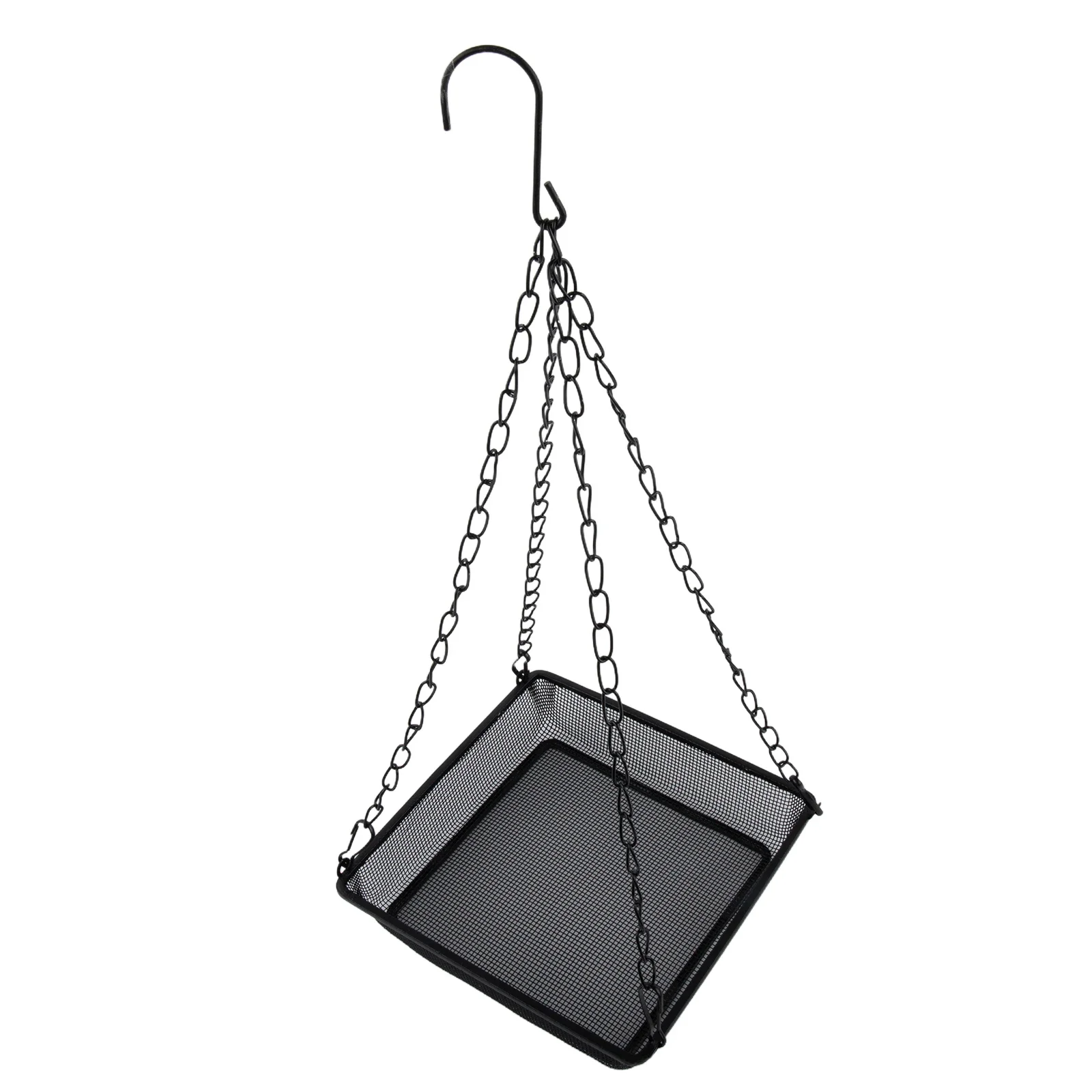 Garden Bird Feeder 17.5cm*17.5cm*4cm Hanging Bird Feeder Attractive Aesthetic Easy Maintenance Feeder For Multiple Birds
Garden Bird Feeder 17.5cm*17.5cm*4cm Hanging Bird Feeder Attractive Aesthetic Easy Maintenance Feeder For Multiple Birds