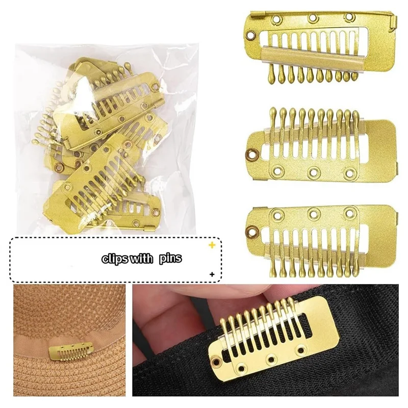 AD30-Pack of 10 Strong Chunni Clips with Safety Pin, Easy to Use with Dupatta, Hijab & Tikka Setting Gold
AD30-Pack of 10 Strong Chunni Clips with Safety Pin, Easy to Use with Dupatta, Hijab & Tikka Setting Gold