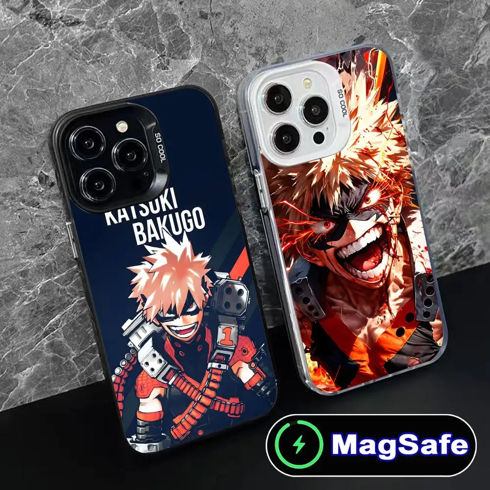 Чехол для телефона My Hero Academia Bakugo для iPhone 16, 15, 14, 13, 12, 11 Pro Max Plus MagSafe, полупрозрачный цветной защитный чехол, роскошный
Чехол для телефона My Hero Academia Bakugo для iPhone 16, 15, 14, 13, 12, 11 Pro Max Plus MagSafe, полупрозрачный цветной защитный чехол, роскошный