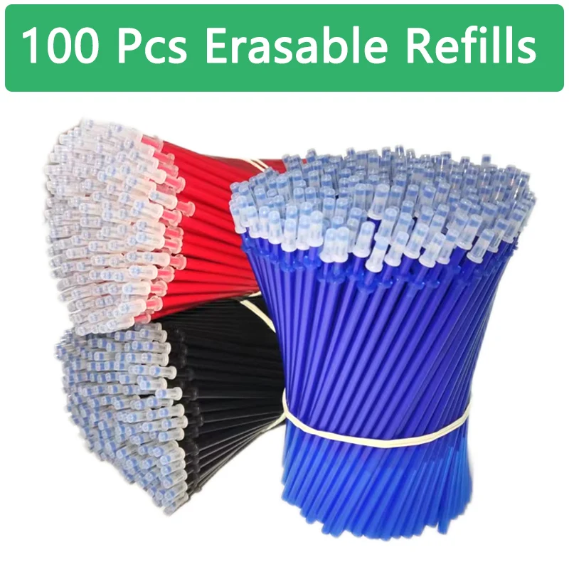 100 Pcs/set Kawaii Erasable Refill Erasable pens Gel Pen sketch Writing Stationery for Notebook school supplies cute kids pencil
100 Pcs/set Kawaii Erasable Refill Erasable pens Gel Pen sketch Writing Stationery for Notebook school supplies cute kids pencil