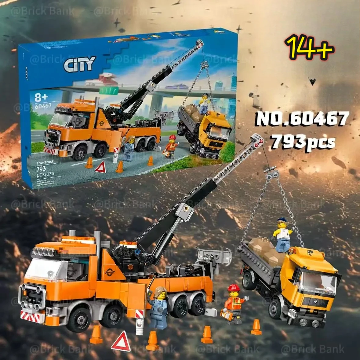 Disney NEW 60467 City Tower Crane Truck Premium Building Set City Vehicle Replica Collectible Decor Home Gift for Enthusiasts
Disney NEW 60467 City Tower Crane Truck Premium Building Set City Vehicle Replica Collectible Decor Home Gift for Enthusiasts