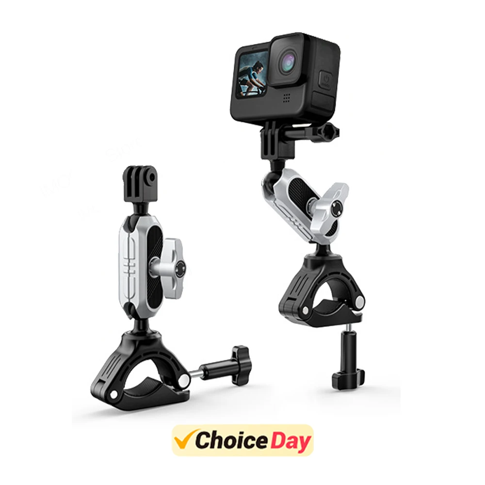 for Gopro 11/10/9/8/7 Action 3 Camera Bike Riding Bracket Bicycle Handlebar Fixing Holder Adapter Mount Support Stand Phone Clip
for Gopro 11/10/9/8/7 Action 3 Camera Bike Riding Bracket Bicycle Handlebar Fixing Holder Adapter Mount Support Stand Phone Clip