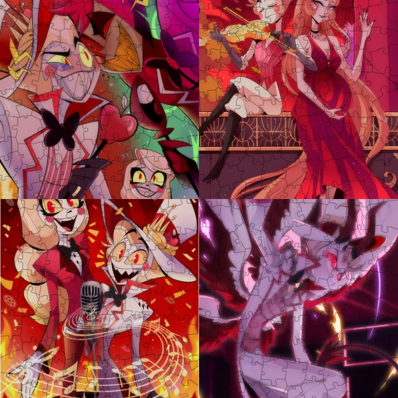 Wooden Puzzle for Hazbin Hotel Character Lucifer Morningstar Valentino Anime Brain-Boosting Adult Child Desktop Jigsaw Fans Gift
Wooden Puzzle for Hazbin Hotel Character Lucifer Morningstar Valentino Anime Brain-Boosting Adult Child Desktop Jigsaw Fans Gift