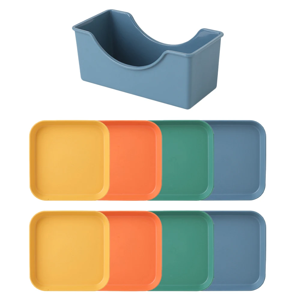 Plastic Snack Lightweight Storage Tray Small Dessert Dish Multipurpose Tabletop Trash Pp Plate Easy Clean Kitchen Supplies Fruit 
Plastic Snack Lightweight Storage Tray Small Dessert Dish Multipurpose Tabletop Trash Pp Plate Easy Clean Kitchen Supplies Fruit