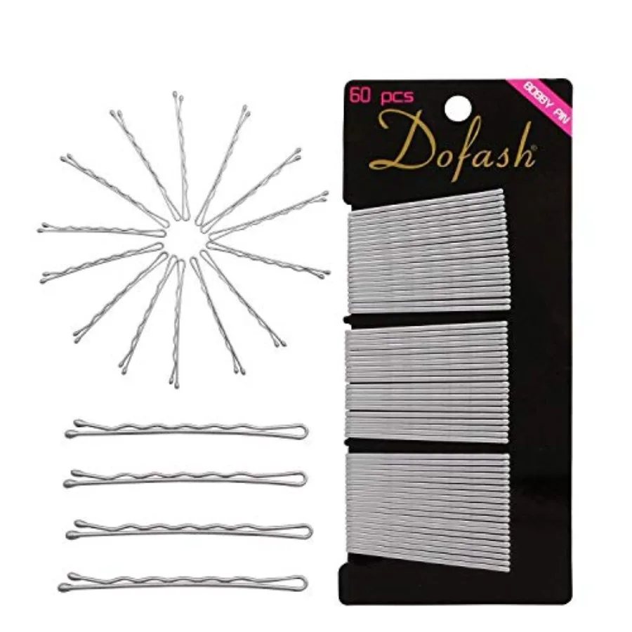 5CM/2In Wavy Bobby Pins Hairpins Metal Hair Grips for Hair Decoration 60pcs
5CM/2In Wavy Bobby Pins Hairpins Metal Hair Grips for Hair Decoration 60pcs