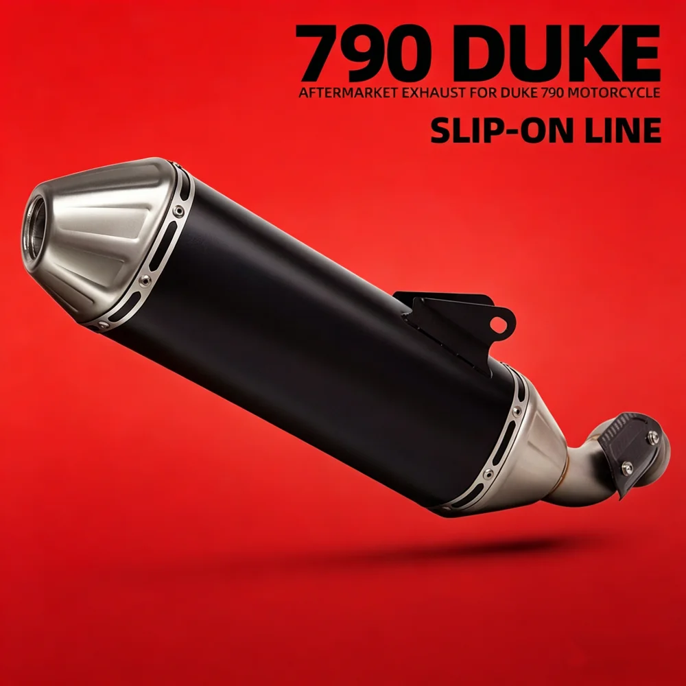 Duke790 exhaust Slip on Line muffler with DB Killer For Duke790 Duke890 790Duke 890Duke Motorcycle exhaust tail pipe accessories
Duke790 exhaust Slip on Line muffler with DB Killer For Duke790 Duke890 790Duke 890Duke Motorcycle exhaust tail pipe accessories