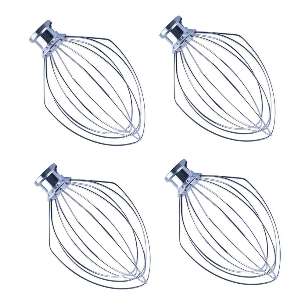 4Pcs for K5AWW Wire Whip Replacement for Kitchen 5QT 5K5SS 5KPM5 Mixer for 5 Quart Lift Machines Wire Whip
4Pcs for K5AWW Wire Whip Replacement for Kitchen 5QT 5K5SS 5KPM5 Mixer for 5 Quart Lift Machines Wire Whip
