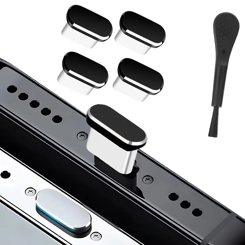4Pcs USB C Dust Plug With Cleaning Brush Anti Dust Type C Plug Cover Charging Port Protective Cap For iPhone Xiaomi Huawei Phone
4Pcs USB C Dust Plug With Cleaning Brush Anti Dust Type C Plug Cover Charging Port Protective Cap For iPhone Xiaomi Huawei Phone