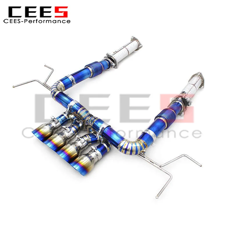 Cees Прямая выхлопная система Catback для Chevrolet CORVETTE Z06 2019-2025, гоночные выхлопные трубы, выхлопная система автомобиля 
Cees Прямая выхлопная система Catback для Chevrolet CORVETTE Z06 2019-2025, гоночные выхлопные трубы, выхлопная система автомобиля