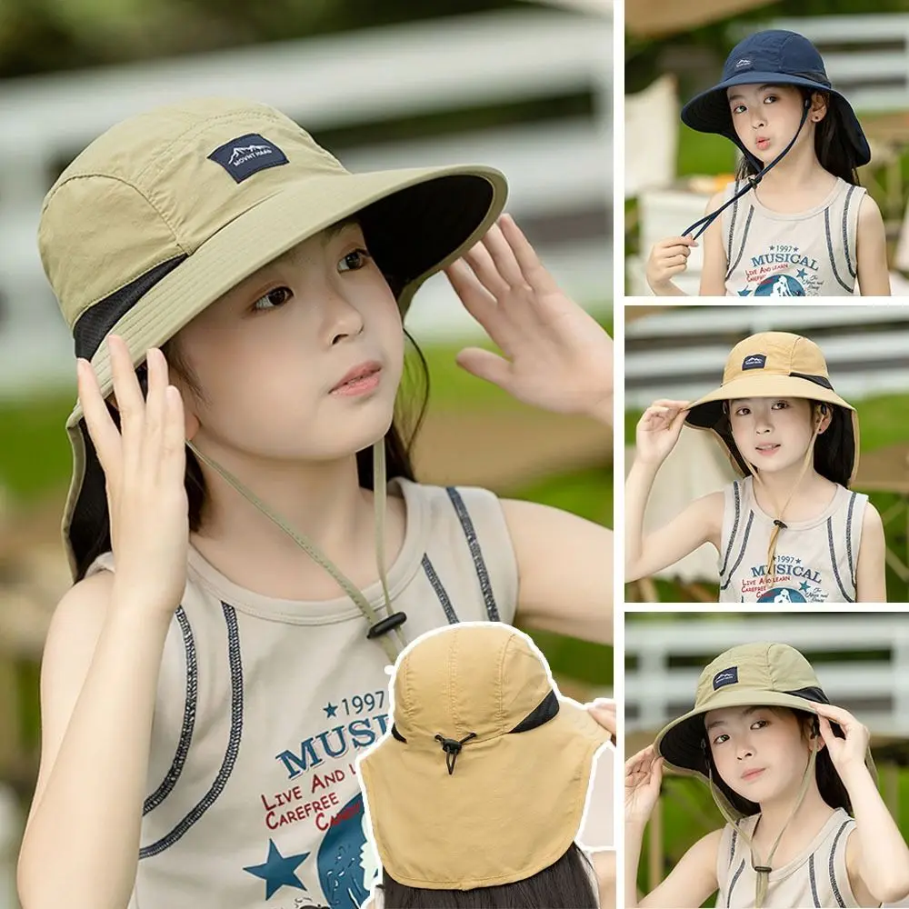 Casual Big Brim Children's Sun Hat Sun-Shade Breathable Shawl Cap UV Protection Camping Mountain Cap Spring and Summer
Casual Big Brim Children's Sun Hat Sun-Shade Breathable Shawl Cap UV Protection Camping Mountain Cap Spring and Summer