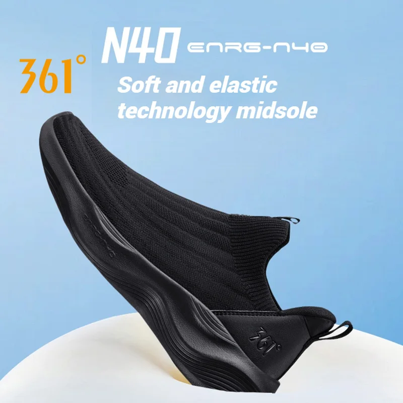 361 Degrees Men Running Shoes Lightweight Slip-On Breathable Mesh Upper Cushion Comfort Soft Soled Male Sneakers 672542215F
361 Degrees Men Running Shoes Lightweight Slip-On Breathable Mesh Upper Cushion Comfort Soft Soled Male Sneakers 672542215F