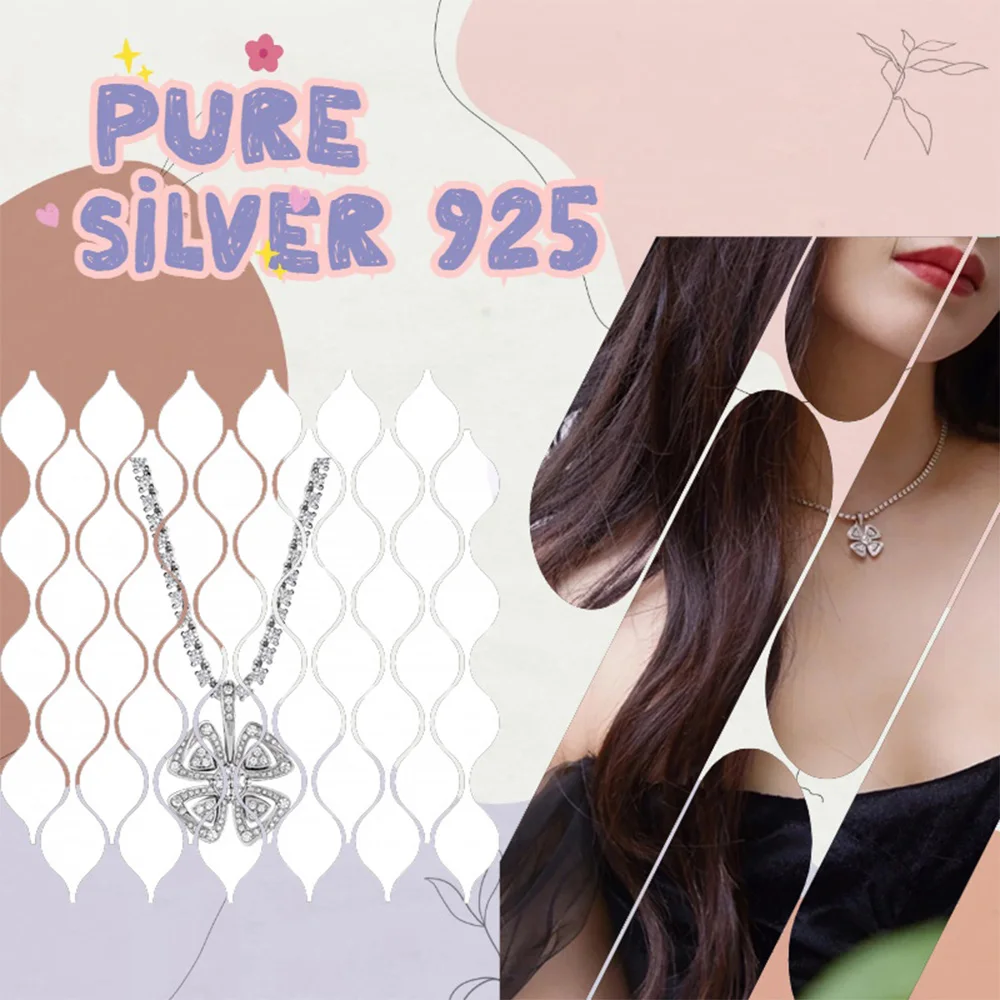 Italian Gorgeous Brilliant Zircon Flower Pure Silver Pendant Necklace S925 Pure Silver Necklace Valentine's Day Gift
Italian Gorgeous Brilliant Zircon Flower Pure Silver Pendant Necklace S925 Pure Silver Necklace Valentine's Day Gift