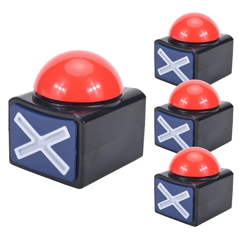-A15I 4PCS Game Answer Buzzer,Game Buzzer Alarm Sound Play Button With Light Trivia Quiz Got Talent Buzzer Game Toy For Kids
-A15I 4PCS Game Answer Buzzer,Game Buzzer Alarm Sound Play Button With Light Trivia Quiz Got Talent Buzzer Game Toy For Kids