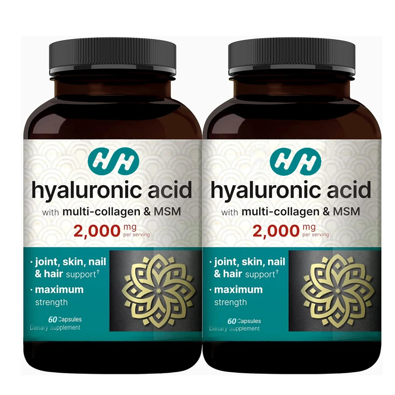 Гиалуроновая кислота, 60 капсул, с диметилсульфоном и мультиколлагеном для увлажнения кожи, поддержки суставов, здоровья волос и глаз
Гиалуроновая кислота, 60 капсул, с диметилсульфоном и мультиколлагеном для увлажнения кожи, поддержки суставов, здоровья волос и глаз