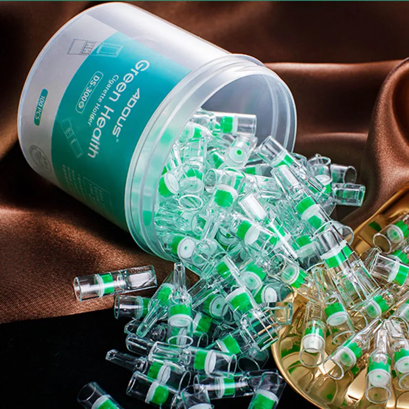 100pcs Healthy Disposable Smoking Filter Pipe Reduce Tar Filter Holder Cleaning Container Smoking Accessories Tobacco Cigarettes
100pcs Healthy Disposable Smoking Filter Pipe Reduce Tar Filter Holder Cleaning Container Smoking Accessories Tobacco Cigarettes