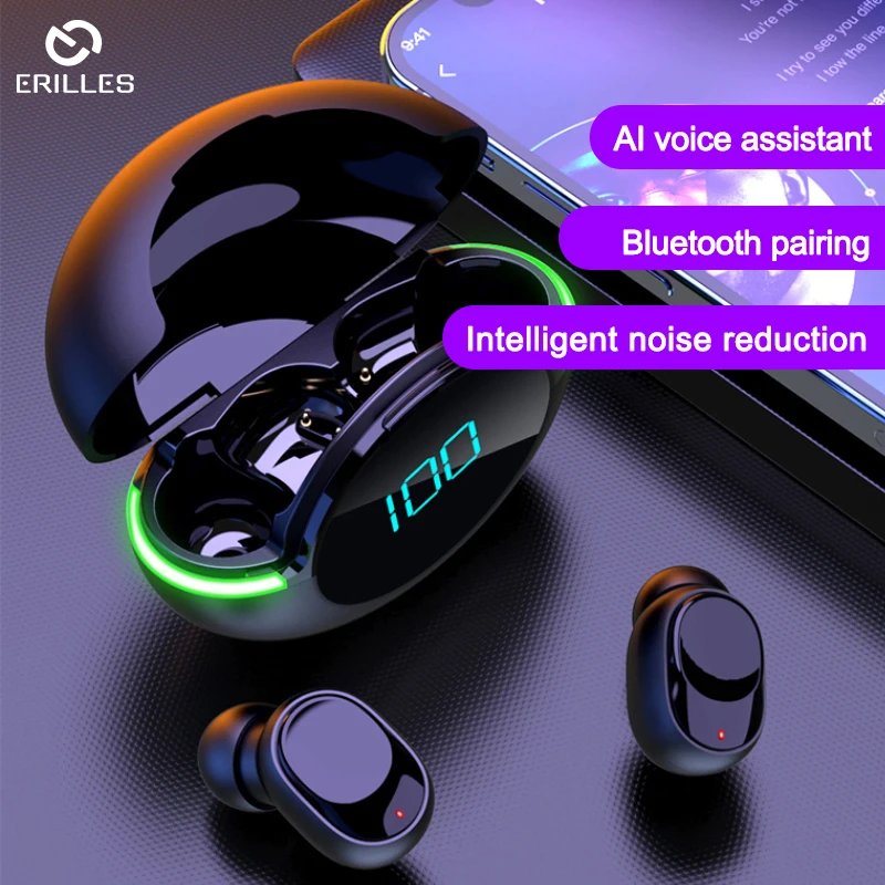 Y80 Bluetooth TWS Wireless Earphones In Ear Bluetooth 5.1 Running Sport Stereo Sound With Mic Earbuds Gaming Headset for Apple
Y80 Bluetooth TWS Wireless Earphones In Ear Bluetooth 5.1 Running Sport Stereo Sound With Mic Earbuds Gaming Headset for Apple