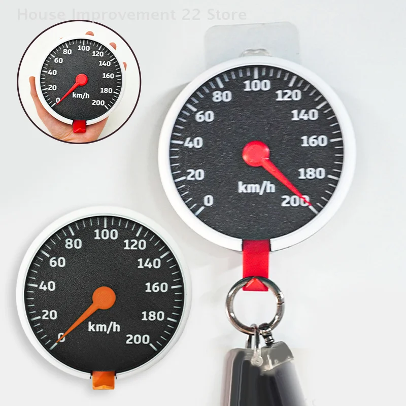 Speedometer Wall Mounted Key Holder 3D Printed Tachometer Key Hanger Pointer Rotatable Key Organizer For Entryway, Hallway
Speedometer Wall Mounted Key Holder 3D Printed Tachometer Key Hanger Pointer Rotatable Key Organizer For Entryway, Hallway