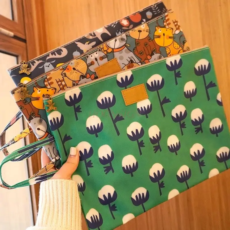 1pcs Cute cartoon waterproof A4 file bag file bag large capacity pregnancy test file bag zipper data storage bag
1pcs Cute cartoon waterproof A4 file bag file bag large capacity pregnancy test file bag zipper data storage bag