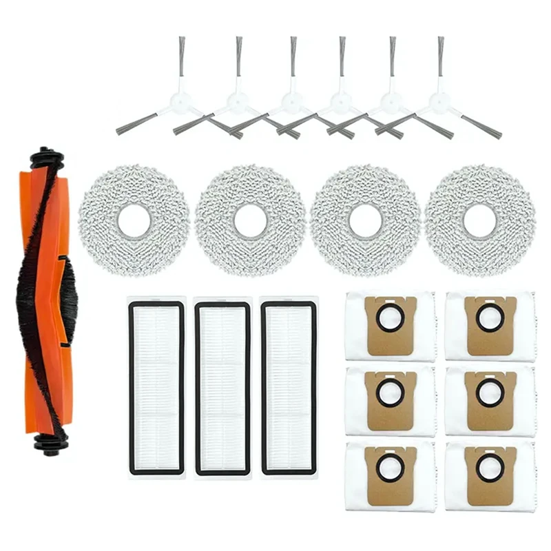 AC93-For Xiaomi Mijia Omni 2 C102CN, B101CN, B116, X10+ Replacement Parts Accessories Main Side Brush Filter Mop Dust Bag
AC93-For Xiaomi Mijia Omni 2 C102CN, B101CN, B116, X10+ Replacement Parts Accessories Main Side Brush Filter Mop Dust Bag