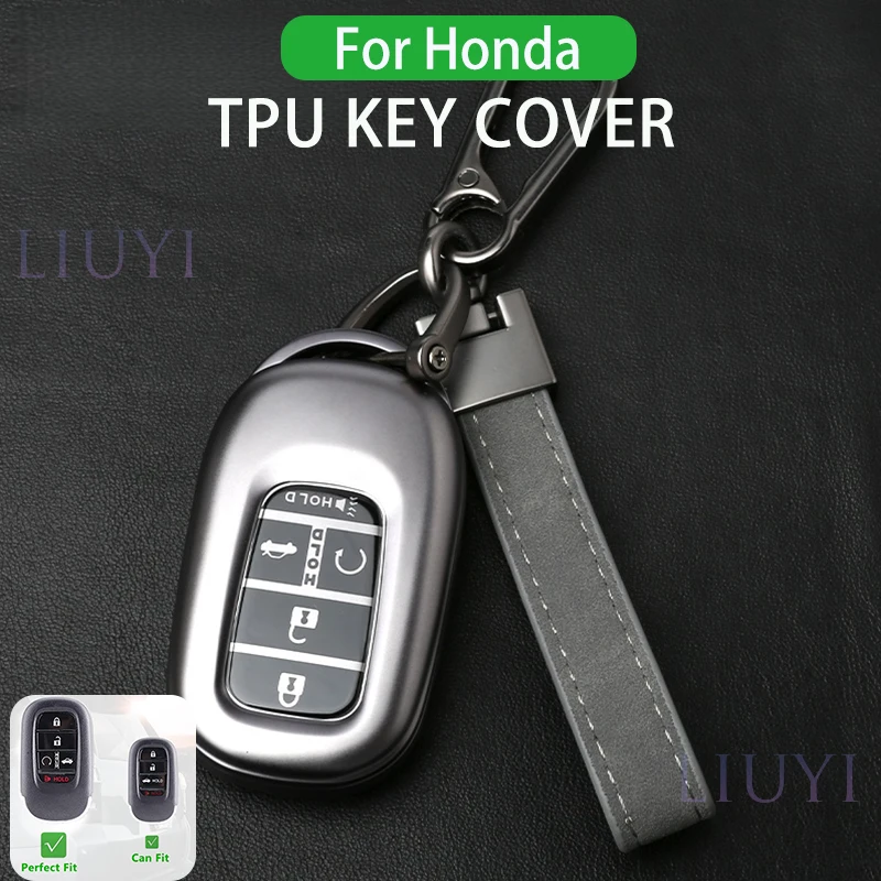 For Honda Accord Key Case Honda Accord Civic HR-V CR-V Pilot Soft TPU Key Case Metallic Gray Case for Car Interior Accessories
For Honda Accord Key Case Honda Accord Civic HR-V CR-V Pilot Soft TPU Key Case Metallic Gray Case for Car Interior Accessories
