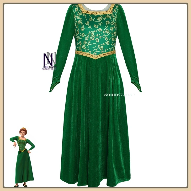 ABC123Vintage Animated Character Fiona Role Playing Costume Halloween Green Princess Dress High Quality Comic Con Partyx,3;b'2.
ABC123Vintage Animated Character Fiona Role Playing Costume Halloween Green Princess Dress High Quality Comic Con Partyx,3;b'2.