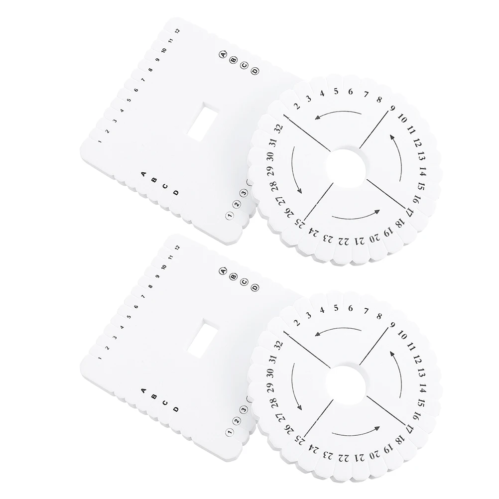 4pcs Braiding Loom Set Square Round Weaving Disk Plate DIY Craft Tool EVA Material Jewelry Making Kit Bracelet Supplies
4pcs Braiding Loom Set Square Round Weaving Disk Plate DIY Craft Tool EVA Material Jewelry Making Kit Bracelet Supplies