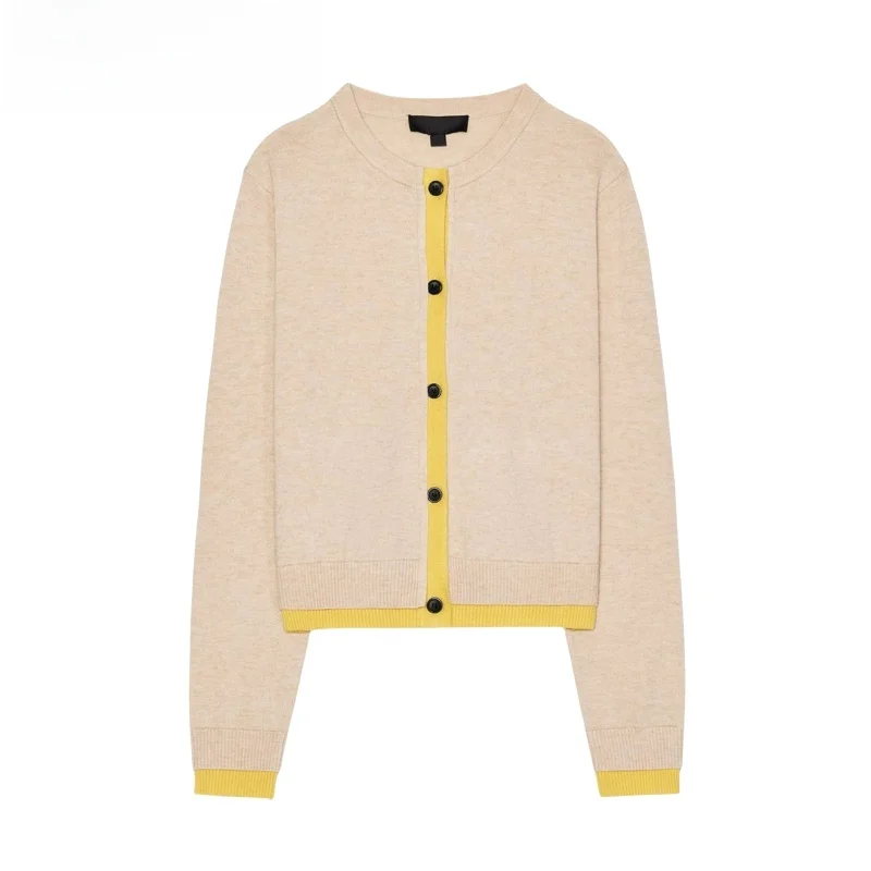 Spring New Arrival Women's Simple Color Blo round Ne Long Sve Knitted Sweater Cardigan Jaet Commute Sle Loose Fit
Spring New Arrival Women's Simple Color Blo round Ne Long Sve Knitted Sweater Cardigan Jaet Commute Sle Loose Fit