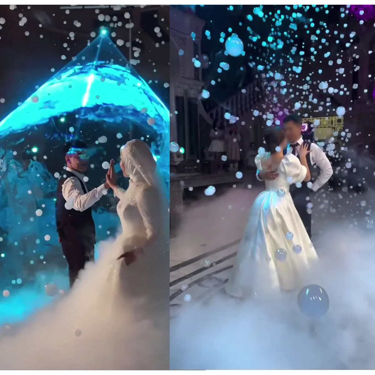 3000W 4 Holes LED Smoke Bubble Machine RGBW DMX Remote Control 1500W Double Hole Stage Wedding Bubble Spray Equipment Party Show
3000W 4 Holes LED Smoke Bubble Machine RGBW DMX Remote Control 1500W Double Hole Stage Wedding Bubble Spray Equipment Party Show