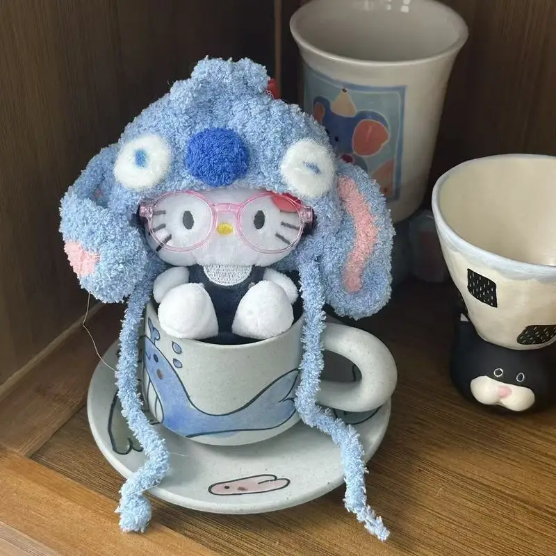 Sanrio Cute Kitty Sauce Blue Head Плюшевая кукла Сумка Декоративная подвеска Плюшевая игрушка Сумка Украшения Симпатичные плюшевые подарки осенью и зимой 
Sanrio Cute Kitty Sauce Blue Head Плюшевая кукла Сумка Декоративная подвеска Плюшевая игрушка Сумка Украшения Симпатичные плюшевые подарки осенью и зимой