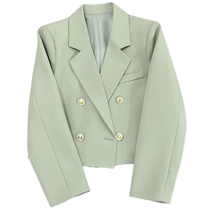 Women's Blazer Fashion Spring Double Breasted Solid Color Elegant Elegant Separable Dress Basic Autumn Casual Wear Blazers
Women's Blazer Fashion Spring Double Breasted Solid Color Elegant Elegant Separable Dress Basic Autumn Casual Wear Blazers